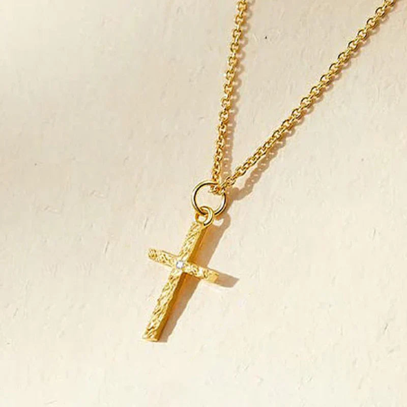 Sola™ - Collana con Iniziali Incrociate in Oro - Set