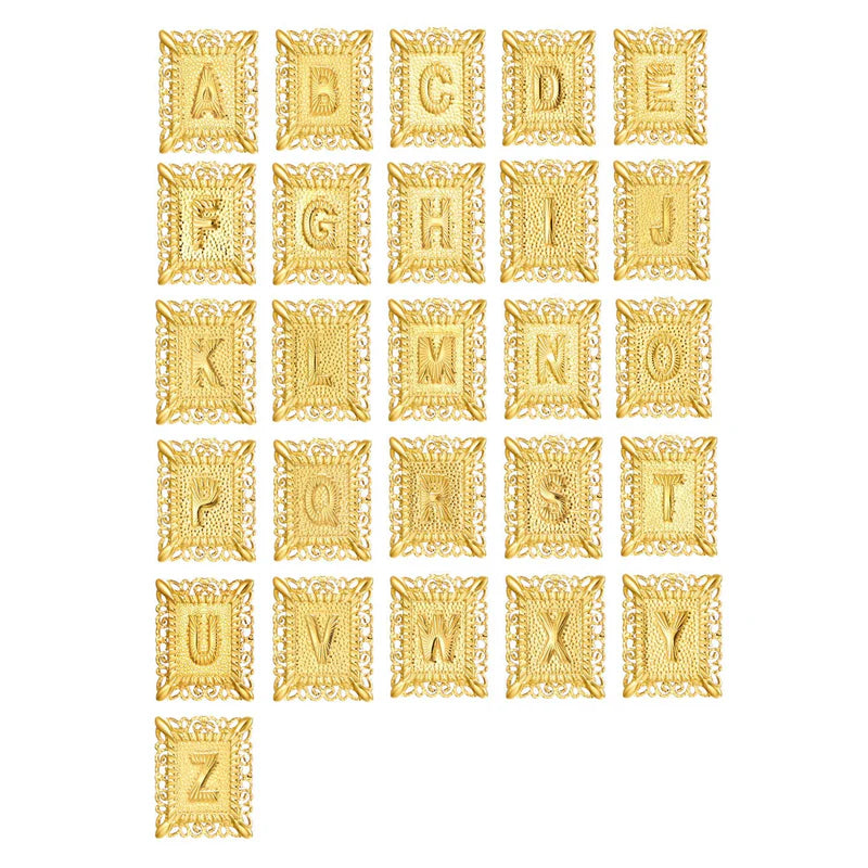 Sola™ - Collana con Iniziali Incrociate in Oro - Set