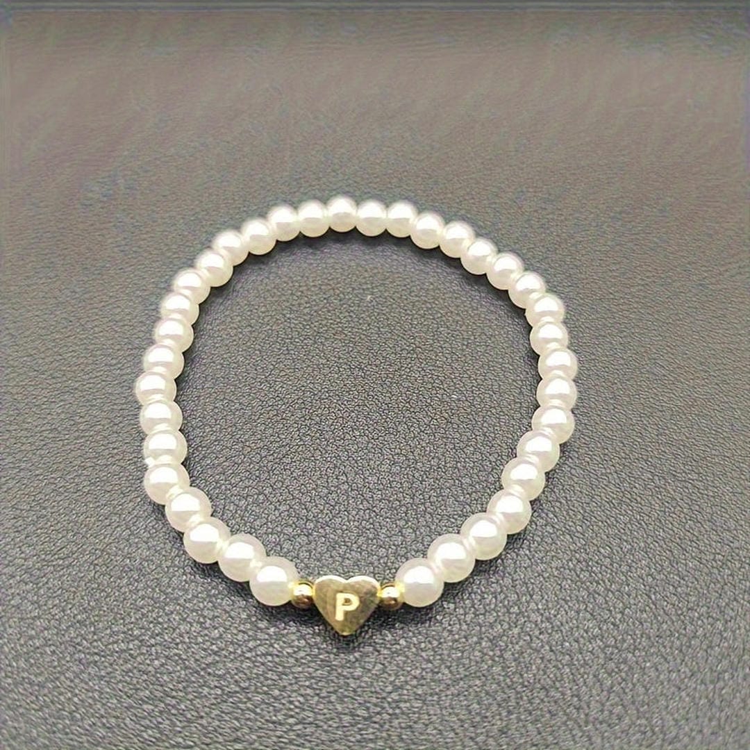 Braccialetto di Perle A-Z