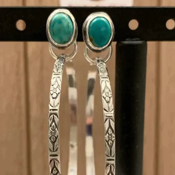 Orecchini Vintage in Onice Boho