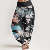 Belloure™ - Pantaloni Drago & Fiori di Ciliegio