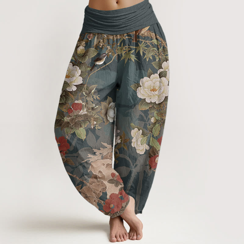 Miralune™ - Pantaloni Floreali a Peonia