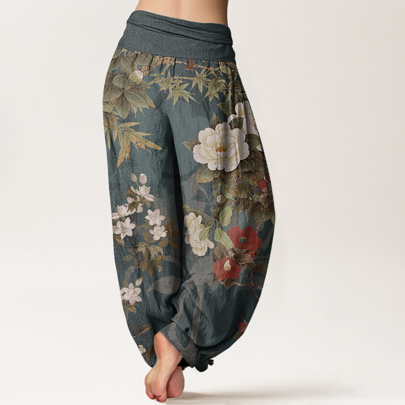 Miralune™ - Pantaloni Floreali a Peonia