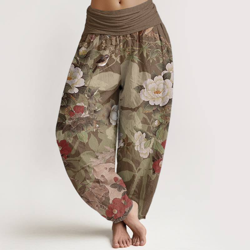 Miralune™ - Pantaloni Floreali a Peonia