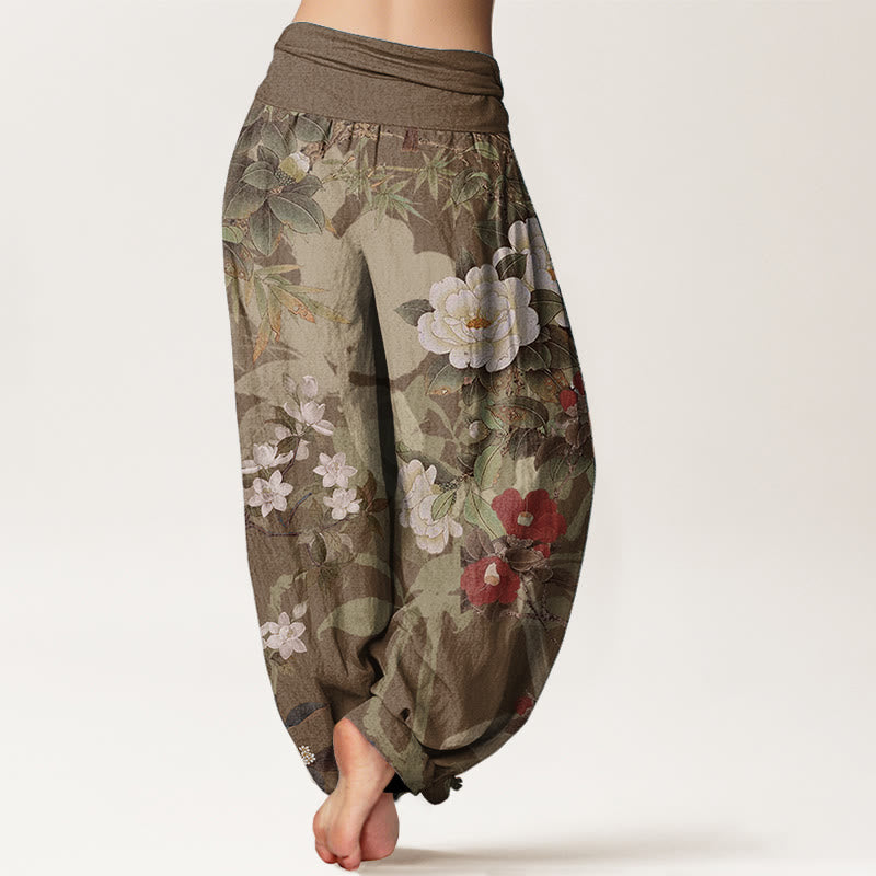 Miralune™ - Pantaloni Floreali a Peonia