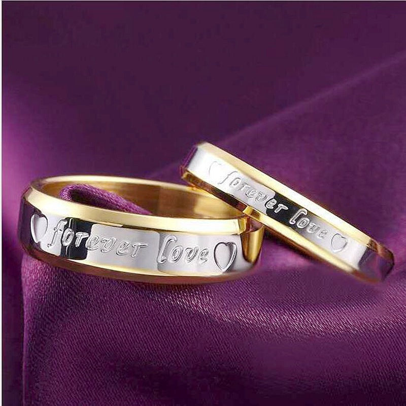 Anello Coppia Amore Eterno | Oro
