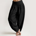 Veloura™ - Pantaloni Harem Neri
