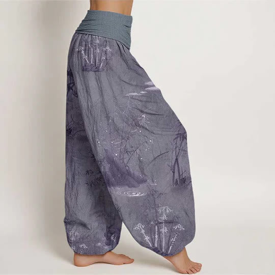 Auroline™ - Pantaloni in Bambù e Pietra