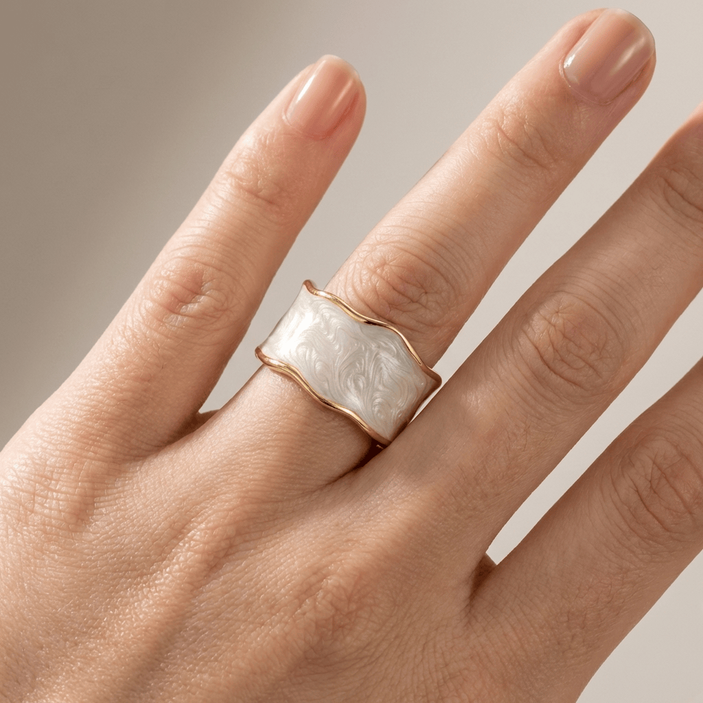 Viana™ - Anello artigianale vintage