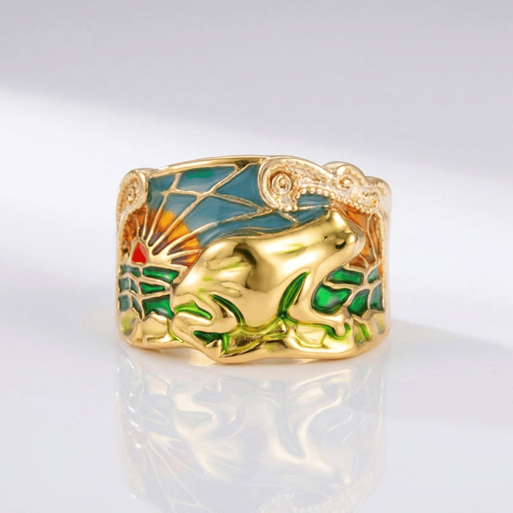 Auria™ - Anello elegante in oro rosa