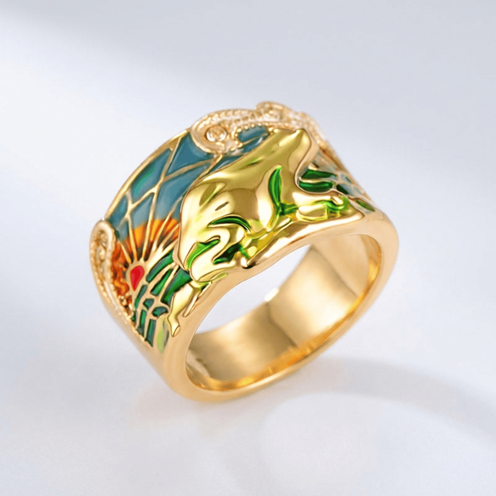 Auria™ - Anello elegante in oro rosa