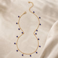 Choker con Pietra Blu