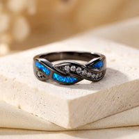 Oravella™ - Anello in Argento Intrecciato