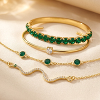 Vellessa™ - Collezione di Bracciali in Oro con Smeraldi