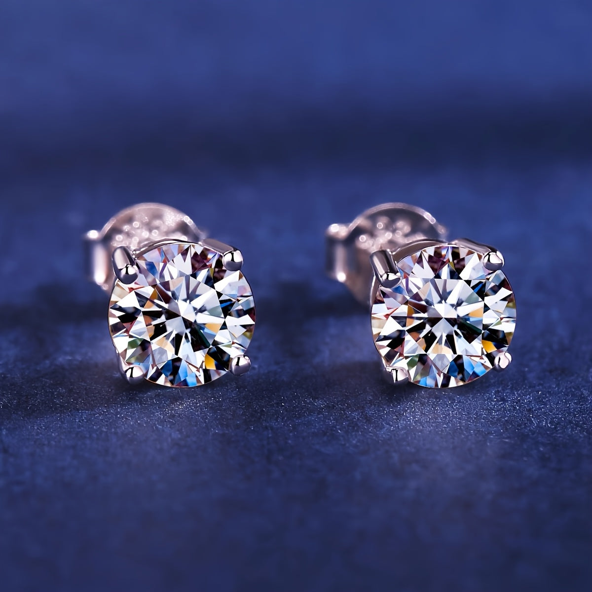 Orecchini in Oro Bianco con Cubic Zirconia