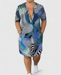 Niamh | Abito V-neck sofisticato