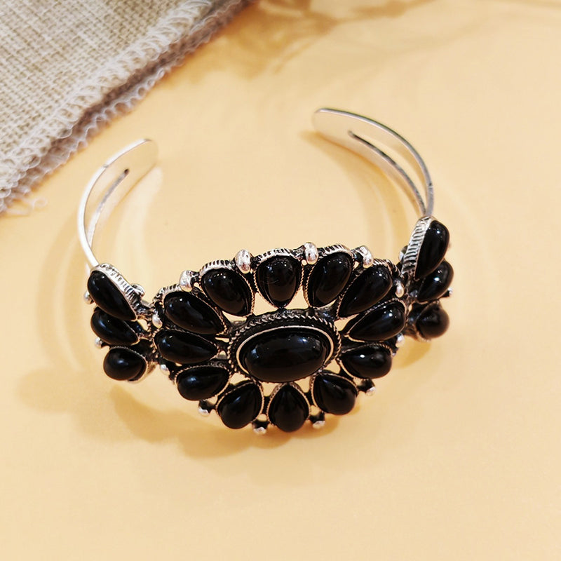 Bracciale Vintage Bohemien Etnico Turchese