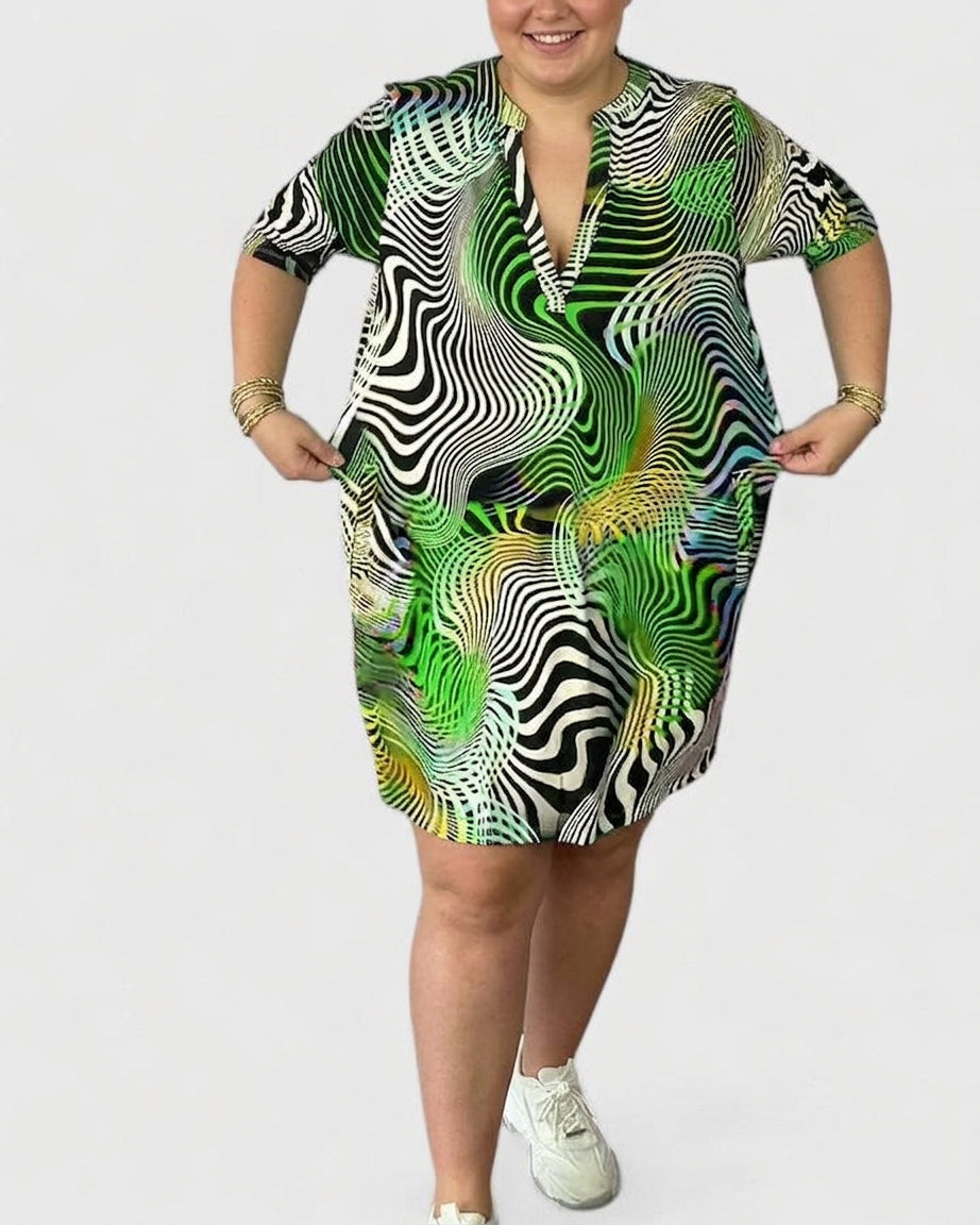 Niamh | Abito V-neck sofisticato