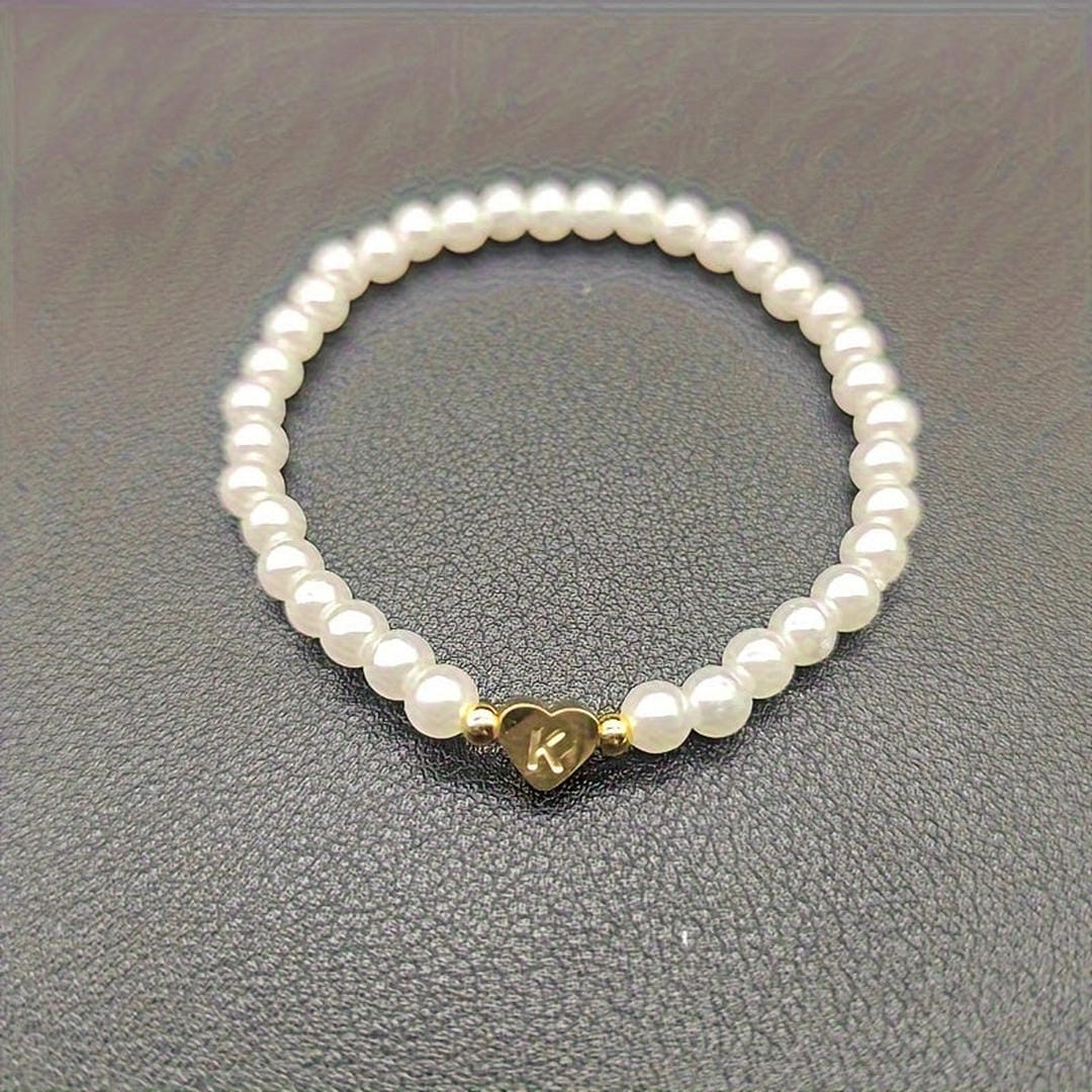 Braccialetto di Perle A-Z