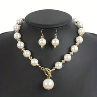 Set di Collane di Perle Chunky