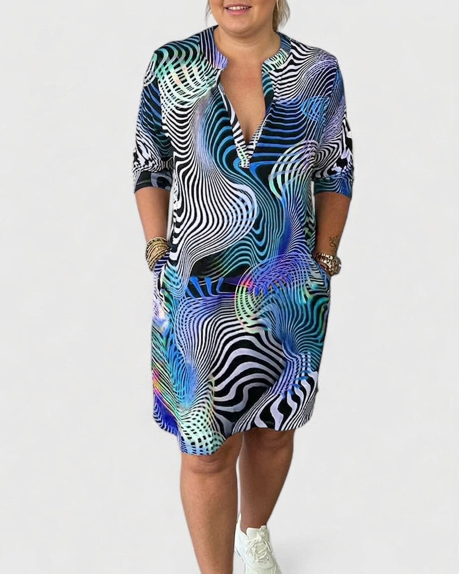 Niamh | Abito V-neck sofisticato