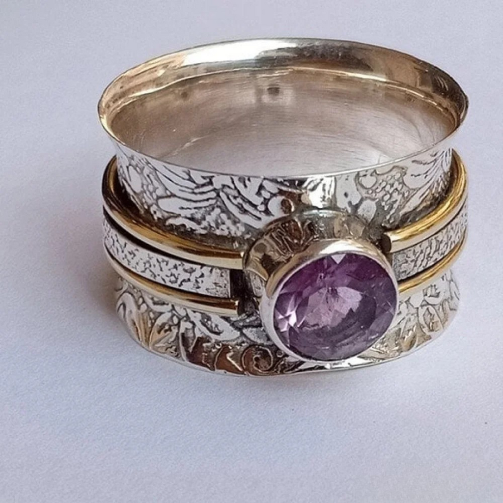 Anello di Cristallo Bohemien per Meditazione