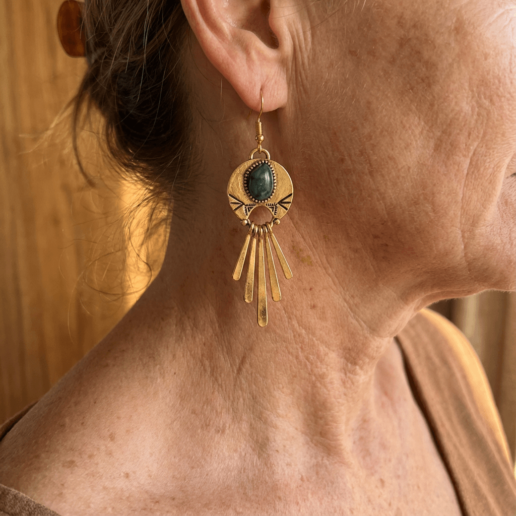 Orecchini Lunghi Retro Bohemien