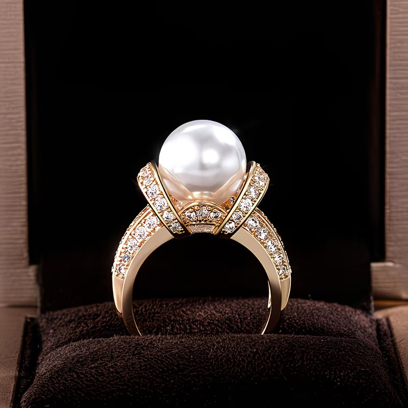 L'Anello con Perla Corona