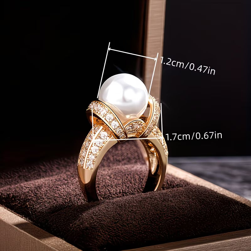 L'Anello con Perla Corona