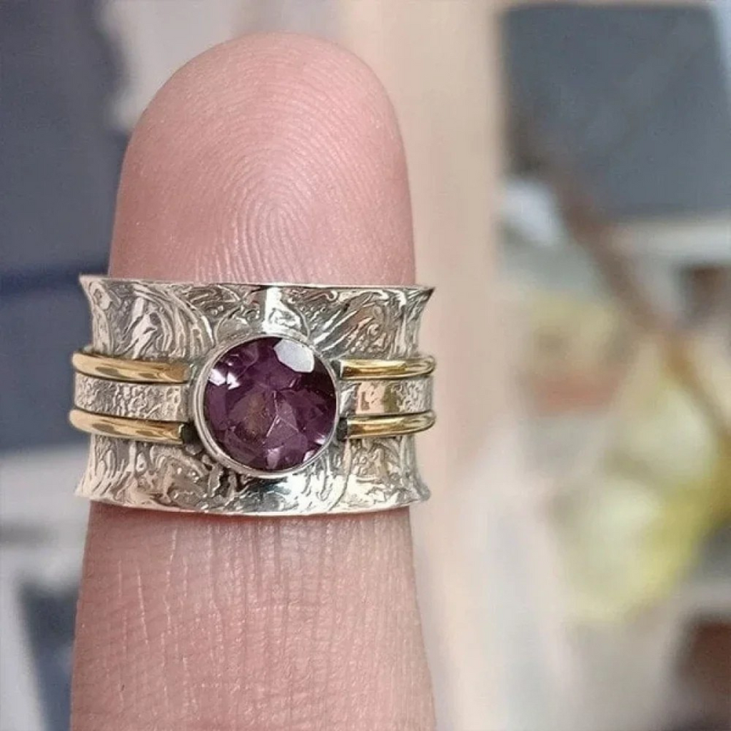 Anello di Cristallo Bohemien per Meditazione