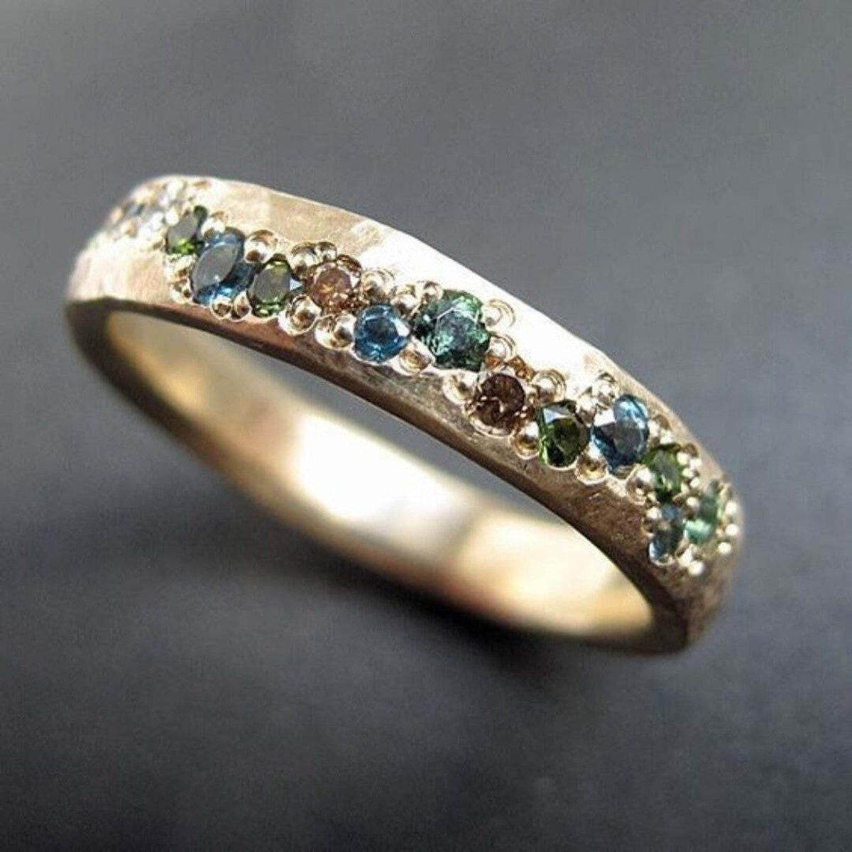 Anello Vintage in Oro Bunter