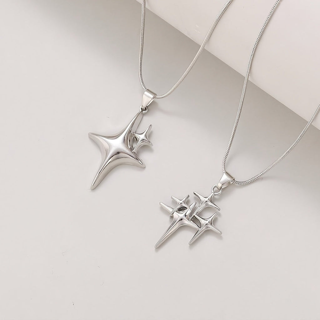 Collana Nordstjerne in White Gold