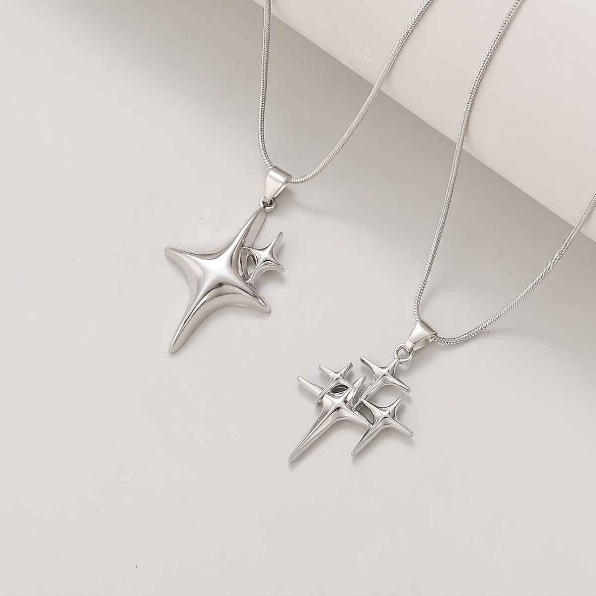 Collana Nordstjerne in White Gold