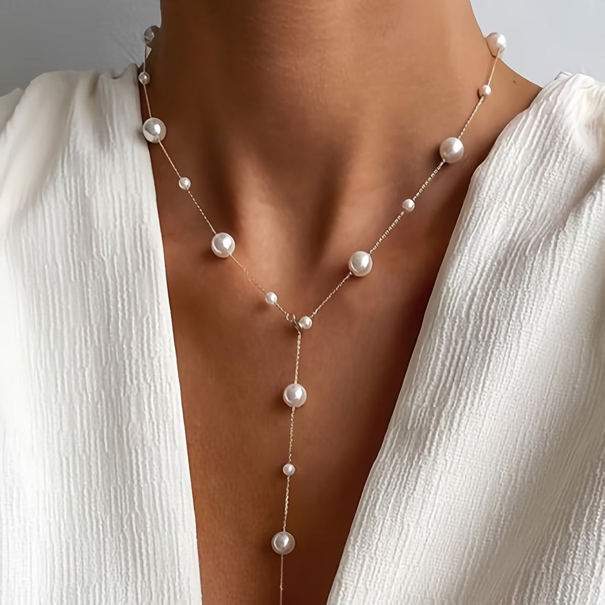 Collana Elegante con Perle del Cielo