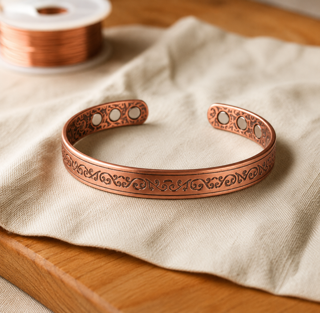 Bracciale in Rame Ornato
