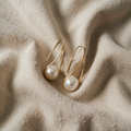 Orecchini Pendenti Eleganti con Perle