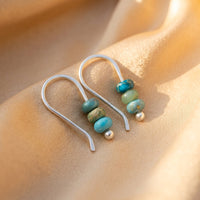 Orecchini vintage turchesi