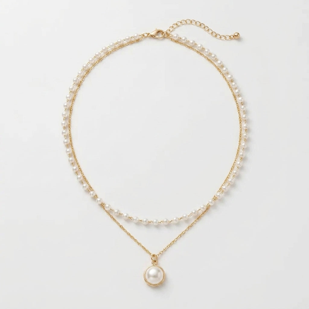 Collana di Perle Bianche Squisite