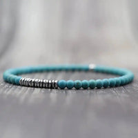 Ermelinda™ - Bracciale Eterno in Pietra Vulcanica