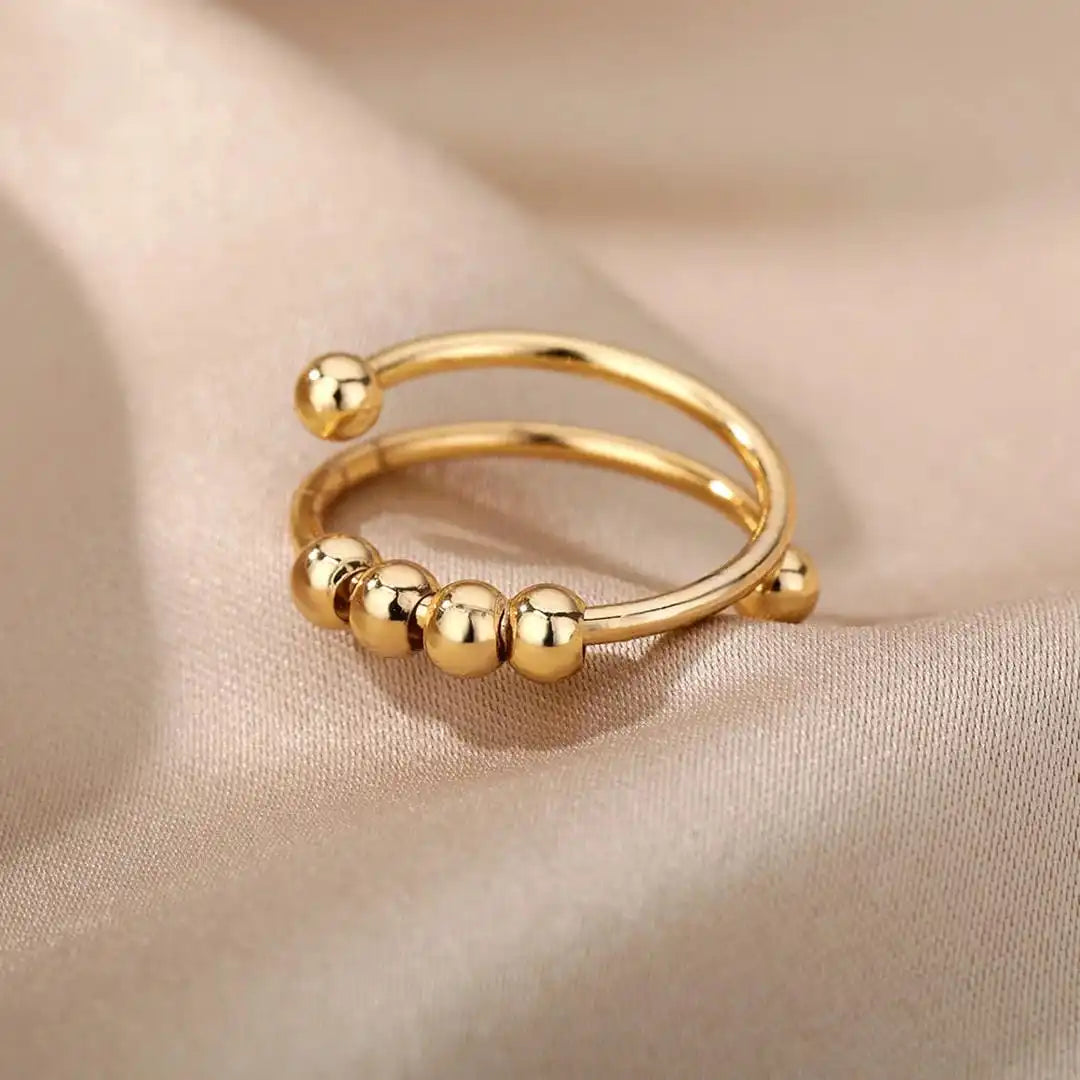 Anello con Perline Anti Stress e per Ansia
