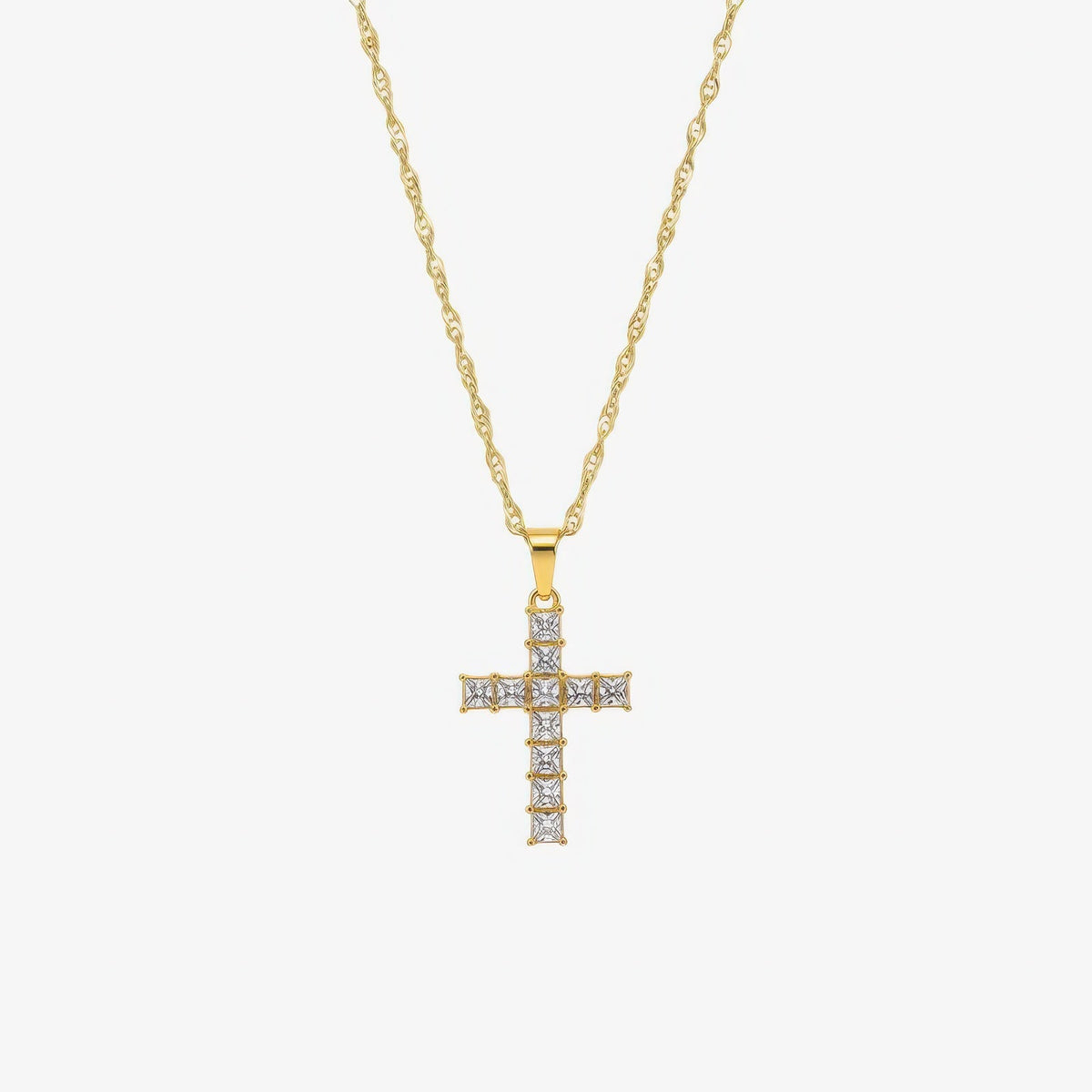 Miracolosa™ - Collana a Croce Prismatica
