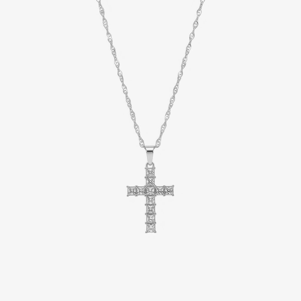 Miracolosa™ - Collana a Croce Prismatica