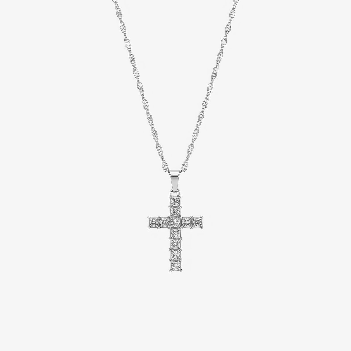 Miracolosa™ - Collana a Croce Prismatica