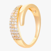 Raffinato Anello in Oro con Gemme Scintillanti