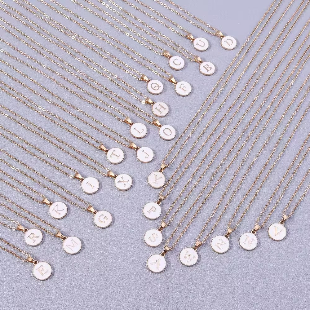 Collana Iniziale Monette | Oro