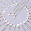 Collana Iniziale Monette | Oro