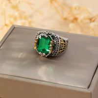 Klara™ - Emerin Ring Mixed Gold