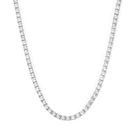 Elanora™ - Collana Tennis in Oro Bianco