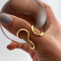 Anello Regolabile in Oro Incantato