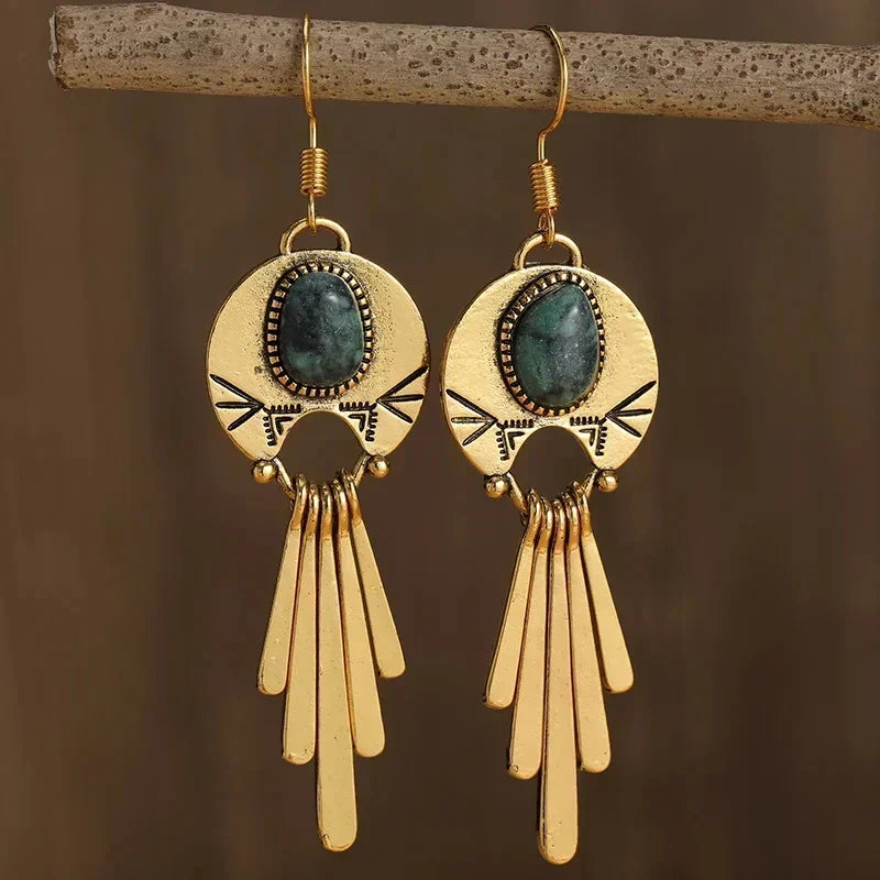 Orecchini Lunghi Retro Bohemien